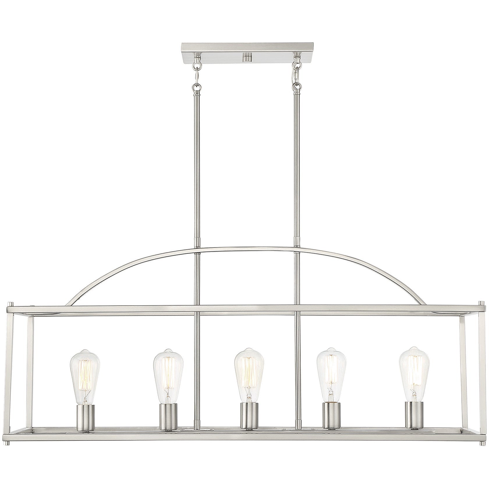 Palladian 5-Light Linear Chandelier