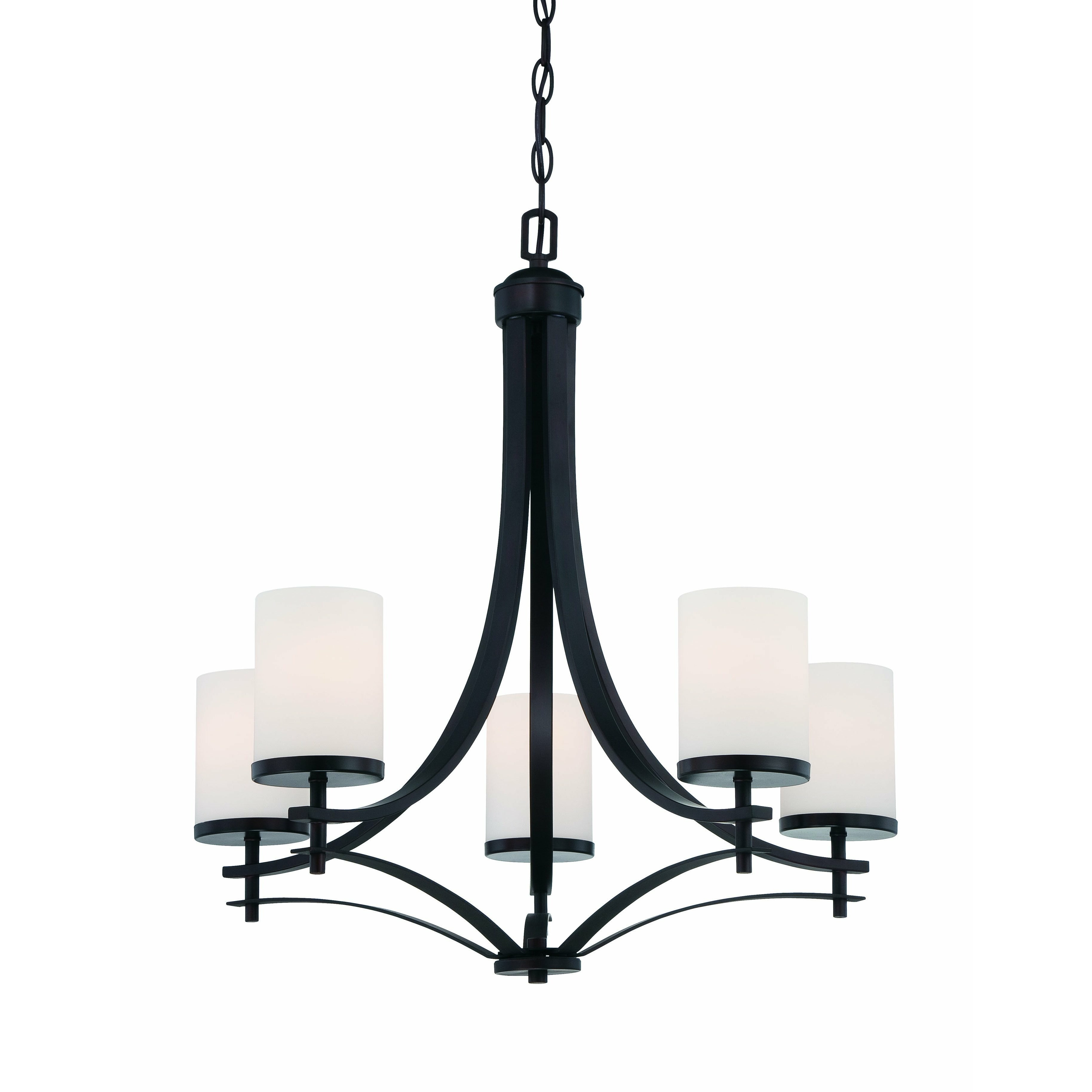 Colton Chandelier English Bronze