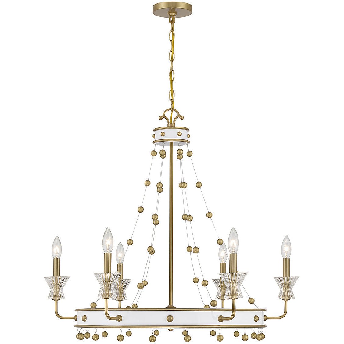 Iris 6-Light Chandelier