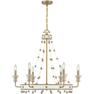 Iris 6-Light Chandelier