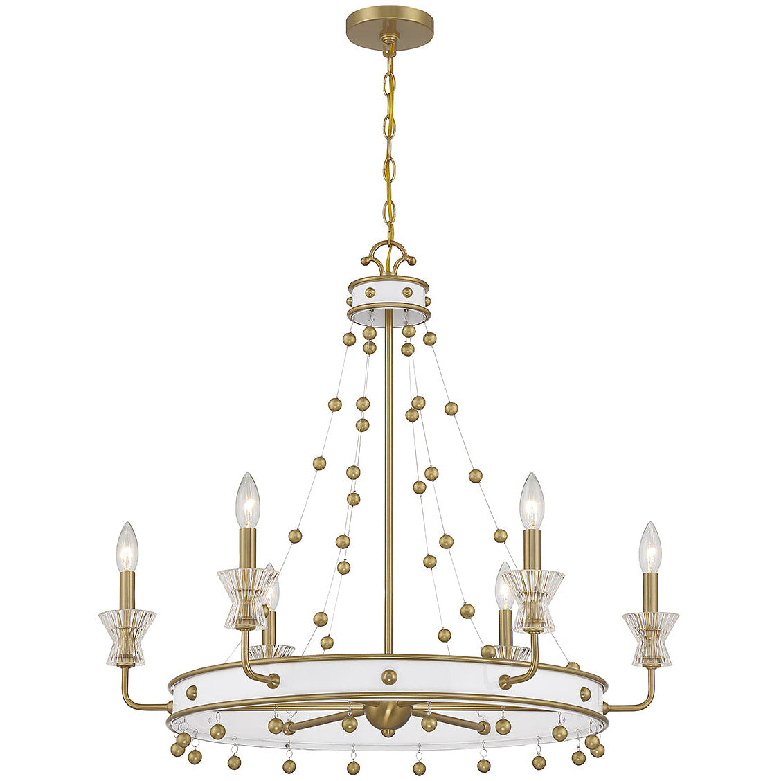 Iris 6-Light Chandelier