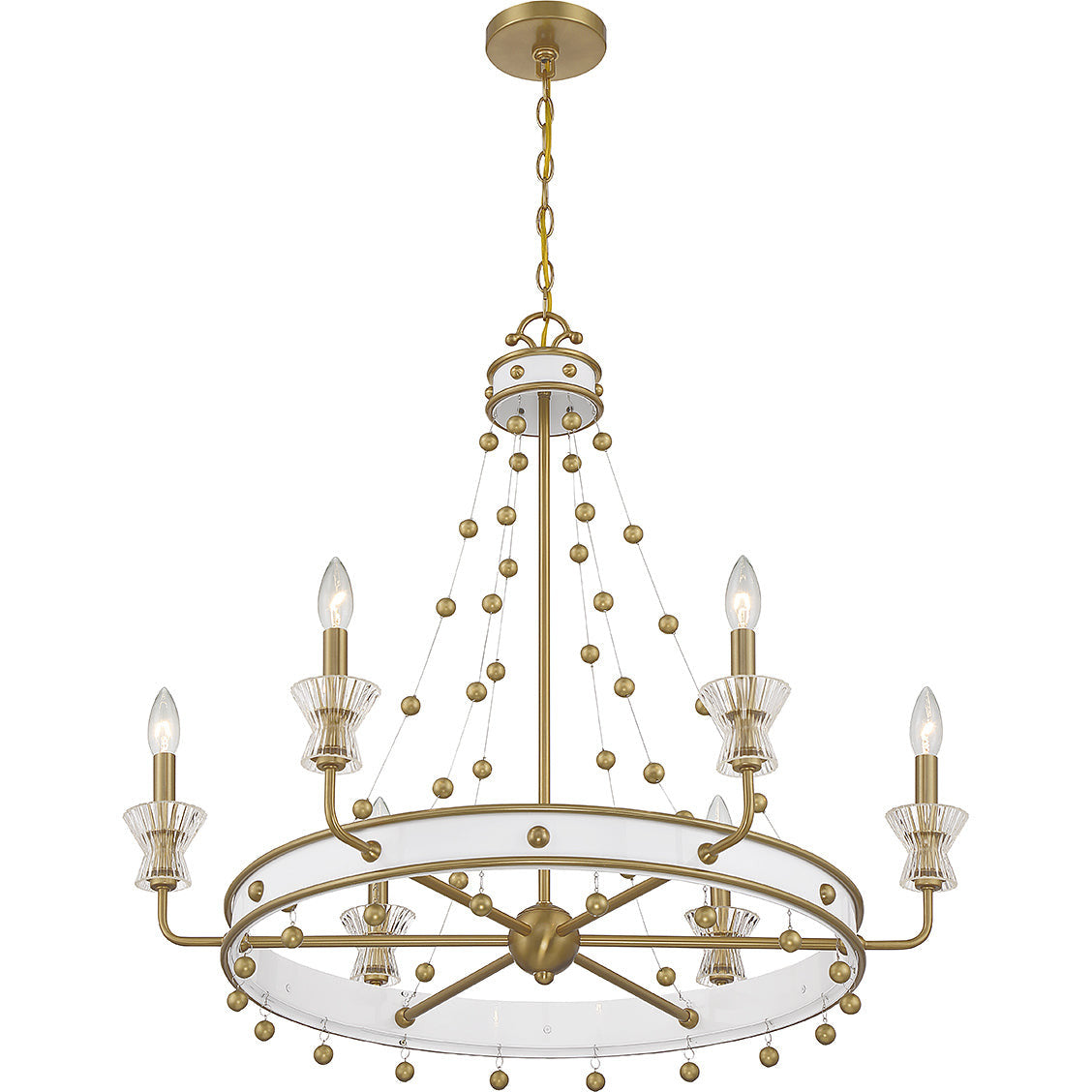 Iris 6-Light Chandelier