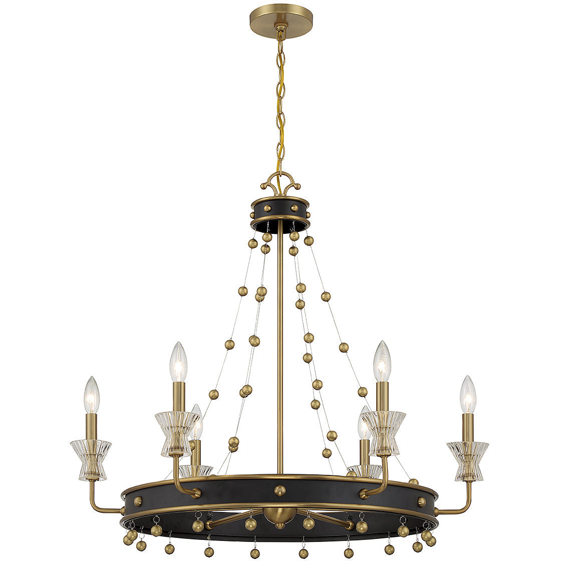 Iris 6-Light Chandelier