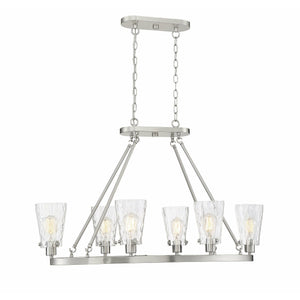 Vaughan Linear Suspension Satin Nickel