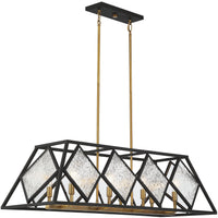 Capella 8-Light Linear Chandelier