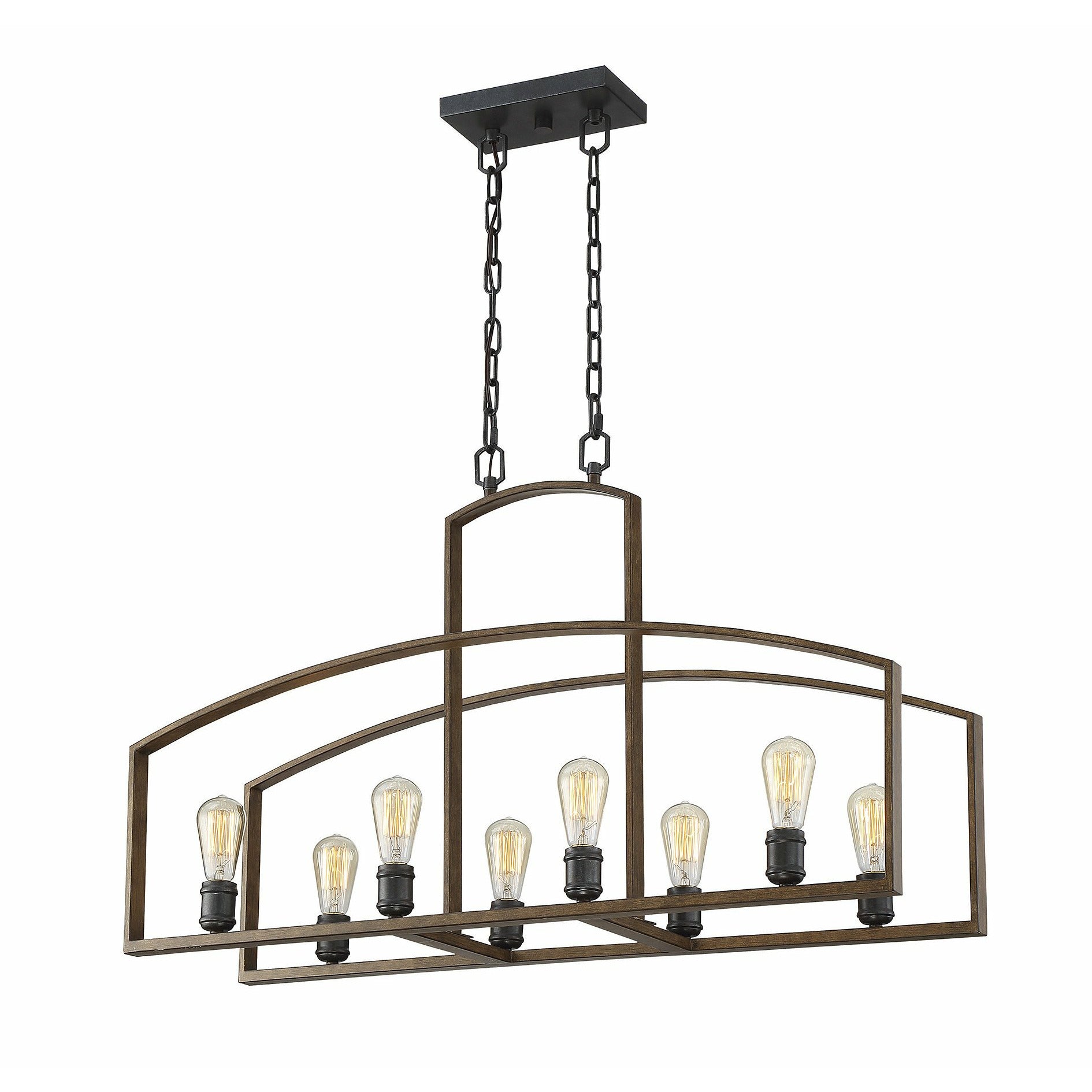 Gage Linear Suspension Woodland Bronze