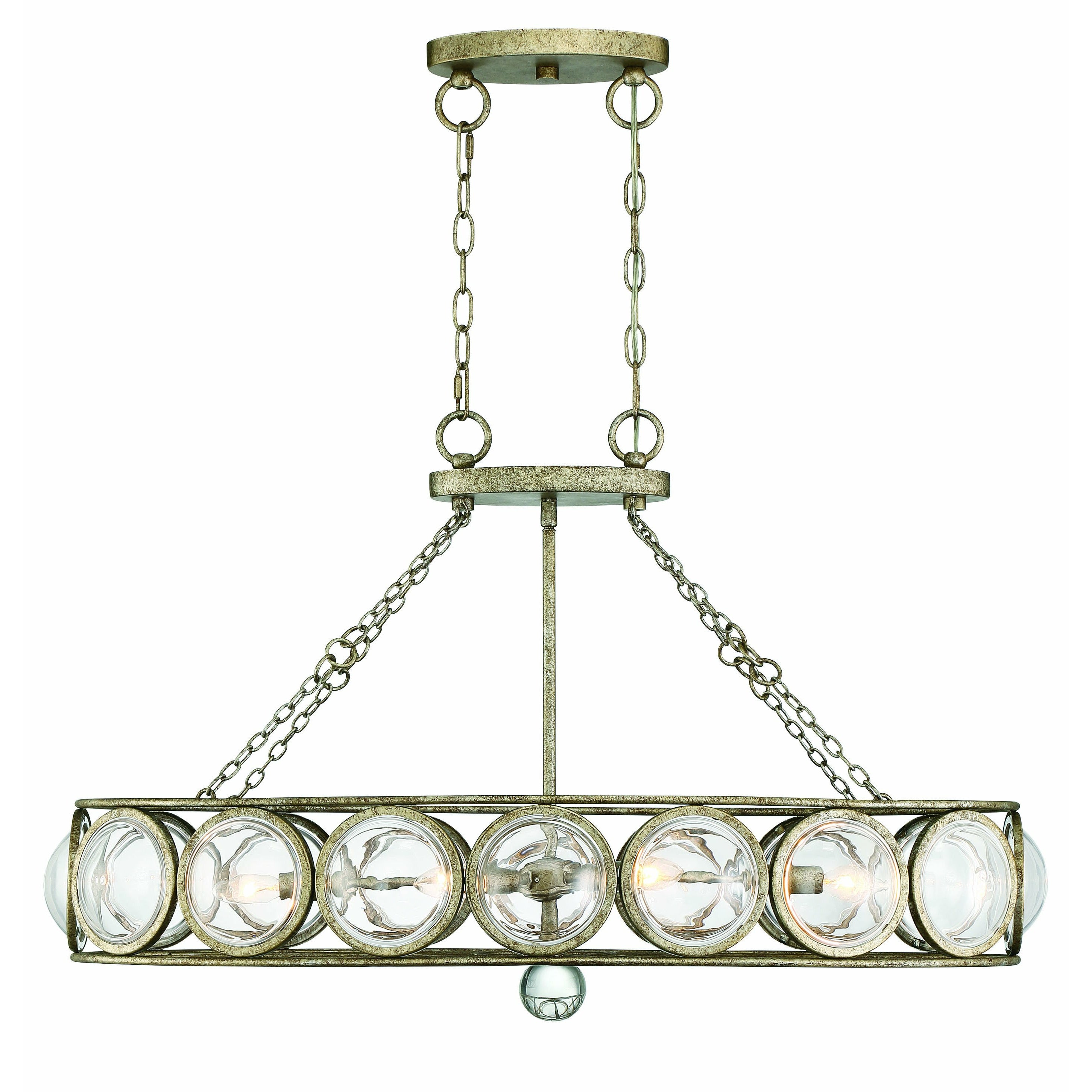 Warwick Linear Suspension Brittannia Gold