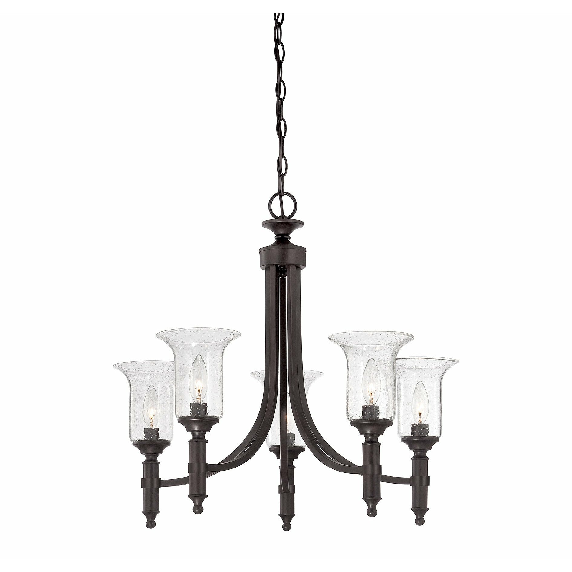 Trudy Chandelier English Bronze