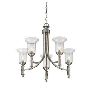 Trudy Chandelier English Bronze