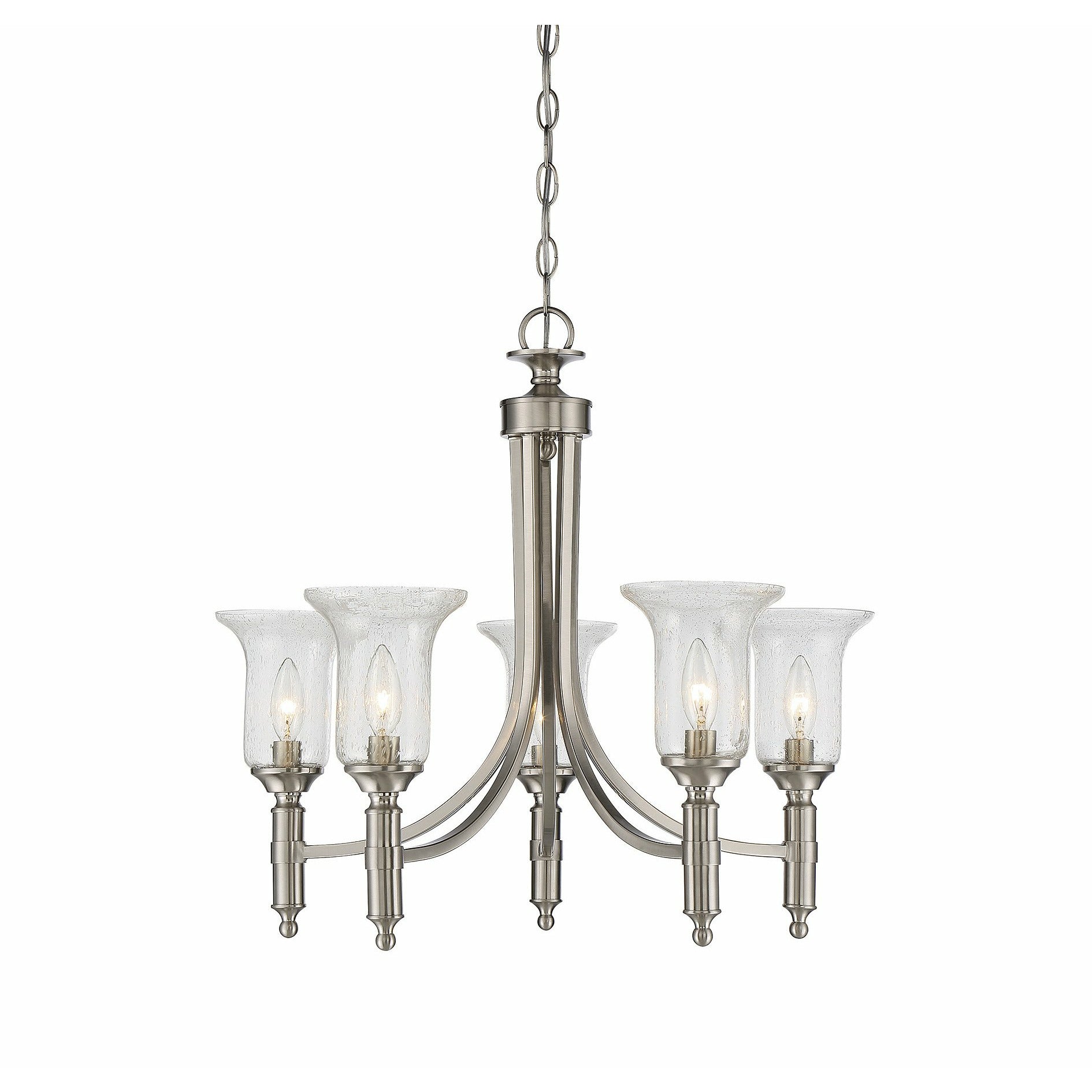 Trudy Chandelier Satin Nickel