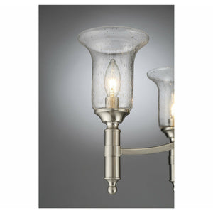 Trudy Chandelier Satin Nickel