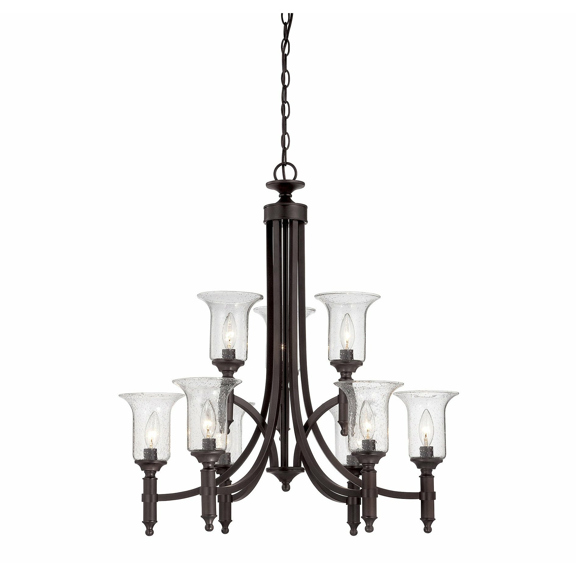 Trudy Chandelier English Bronze