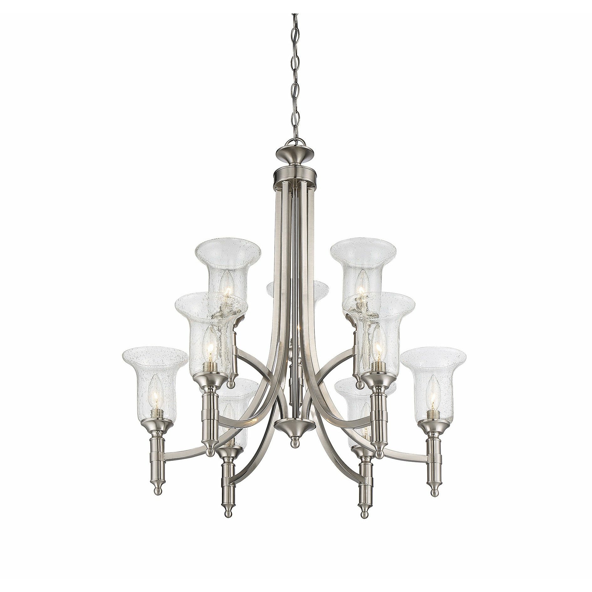 Trudy Chandelier Satin Nickel