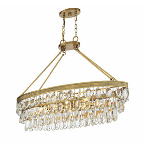 Windham Linear Suspension Warm Brass