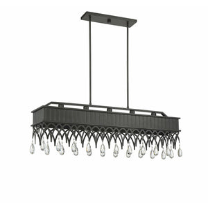 Lenoir Linear Suspension Olde Gray