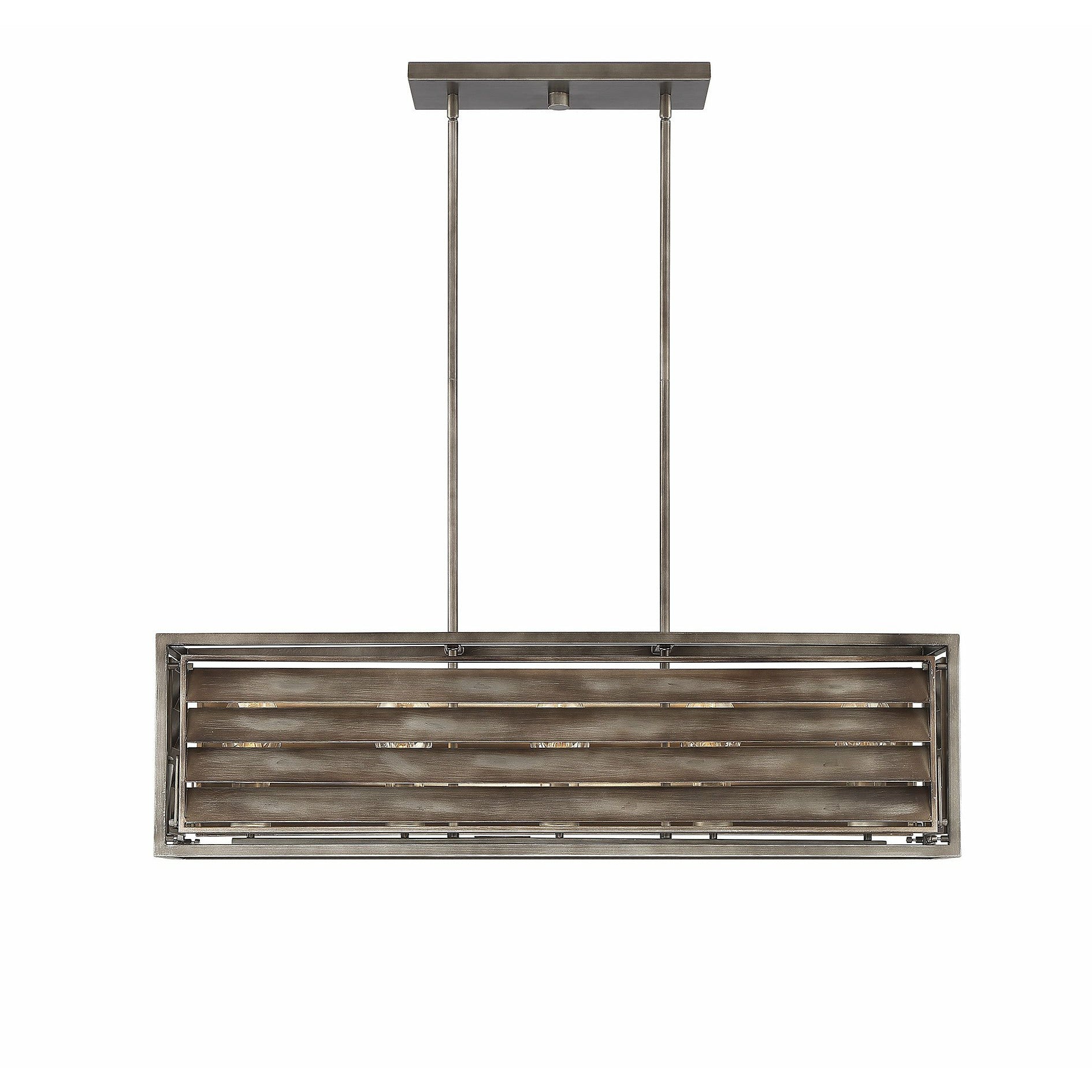 Hartberg Outdoor Chandelier Aged Driftwood