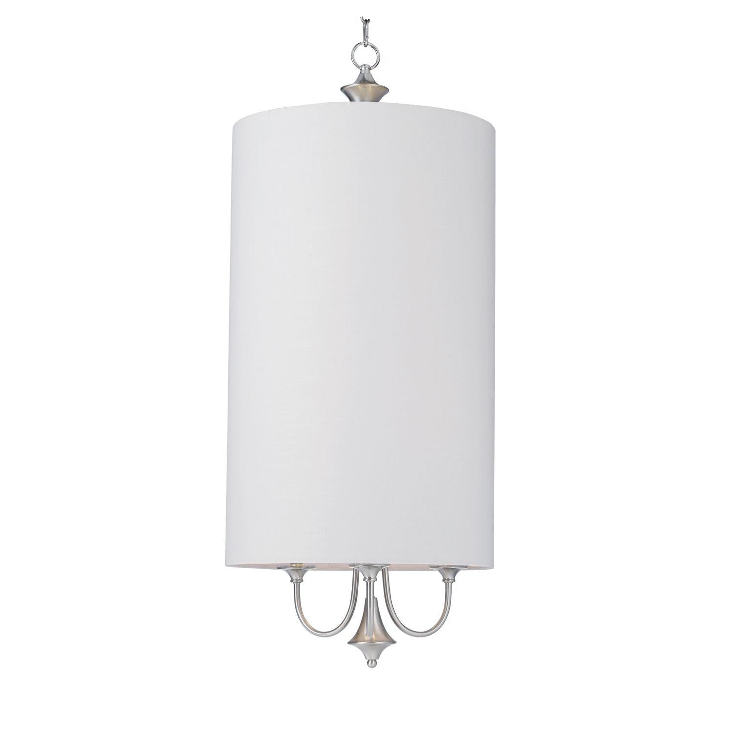 Bongo Chandelier Satin Nickel