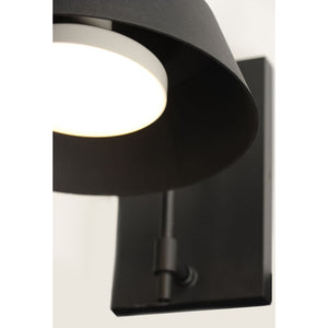 Shoreline Outdoor Wall Light Black