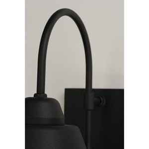 Shoreline Outdoor Wall Light Black