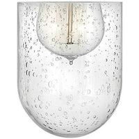 Foundry Optional Clear Seedy Glass