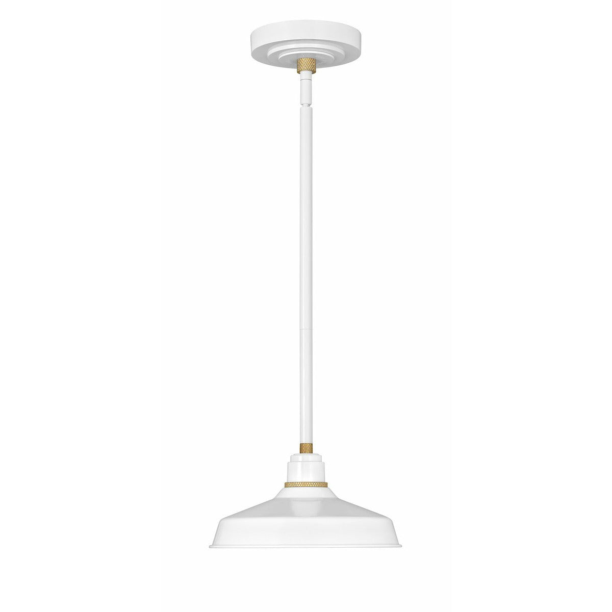 Foundry Classic Outdoor Pendant Gloss White
