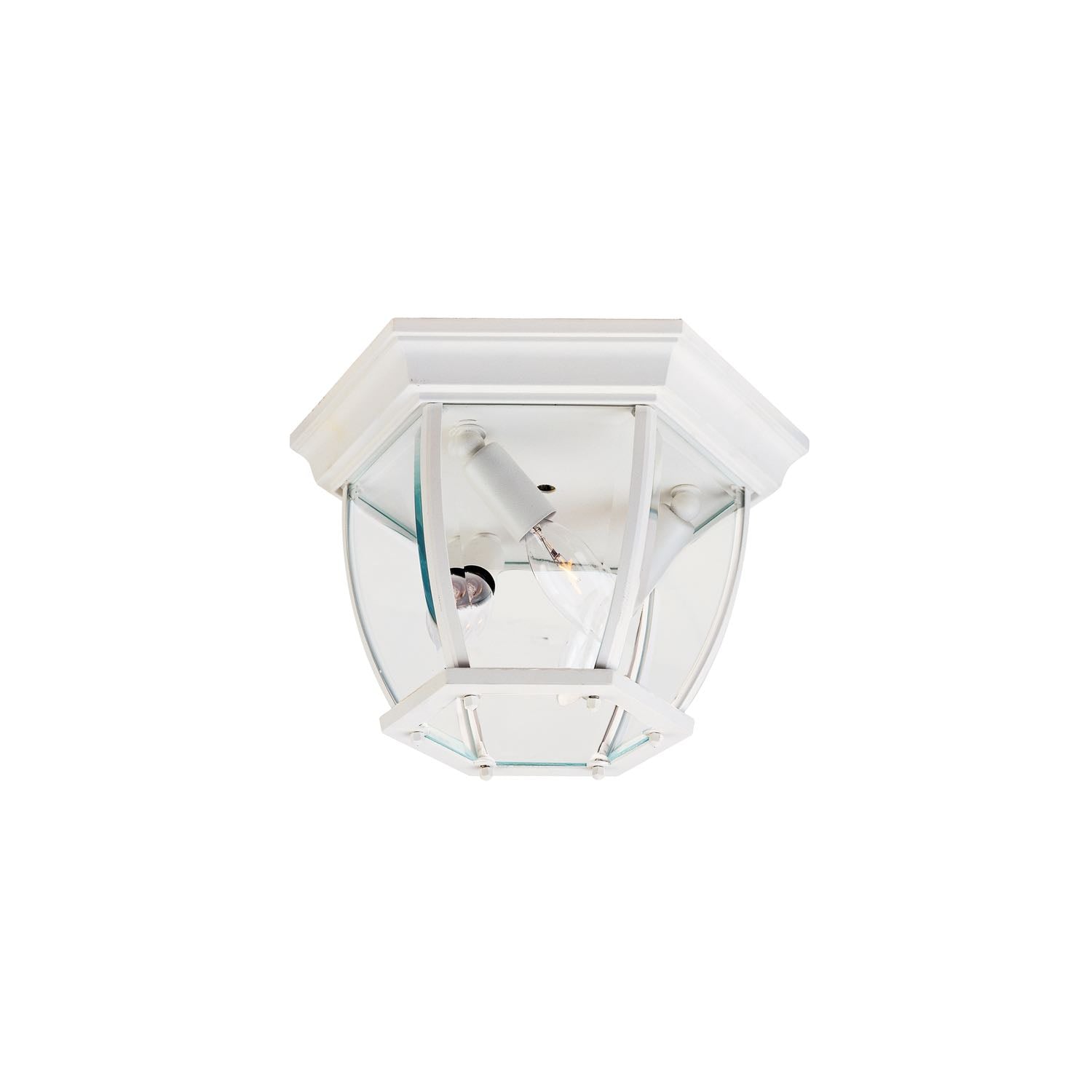 Crown Hill Outdoor Ceiling Light White