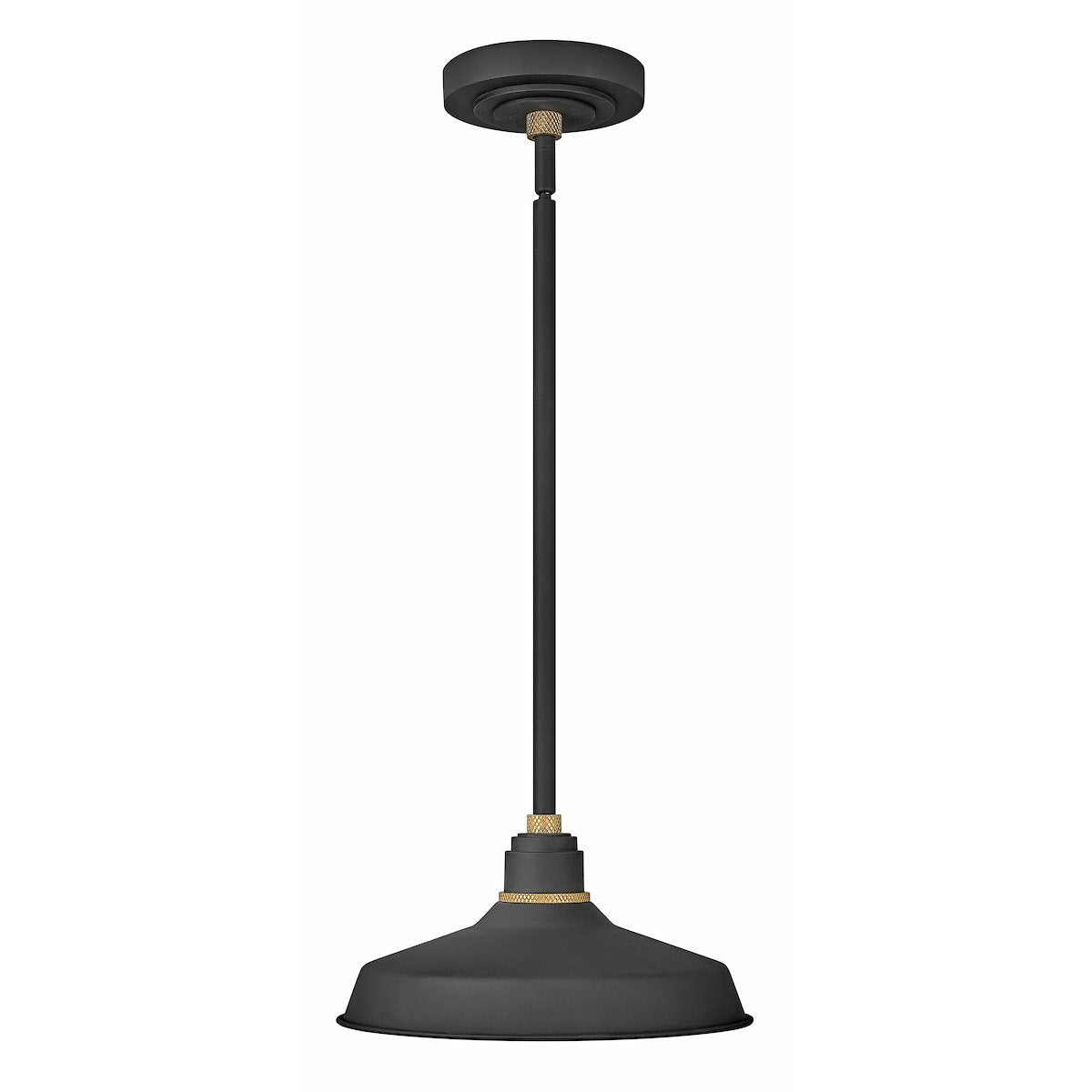 Foundry Classic Outdoor Pendant Textured Black