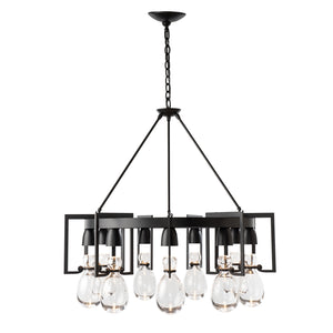 Apothecary Chandelier Black (10)