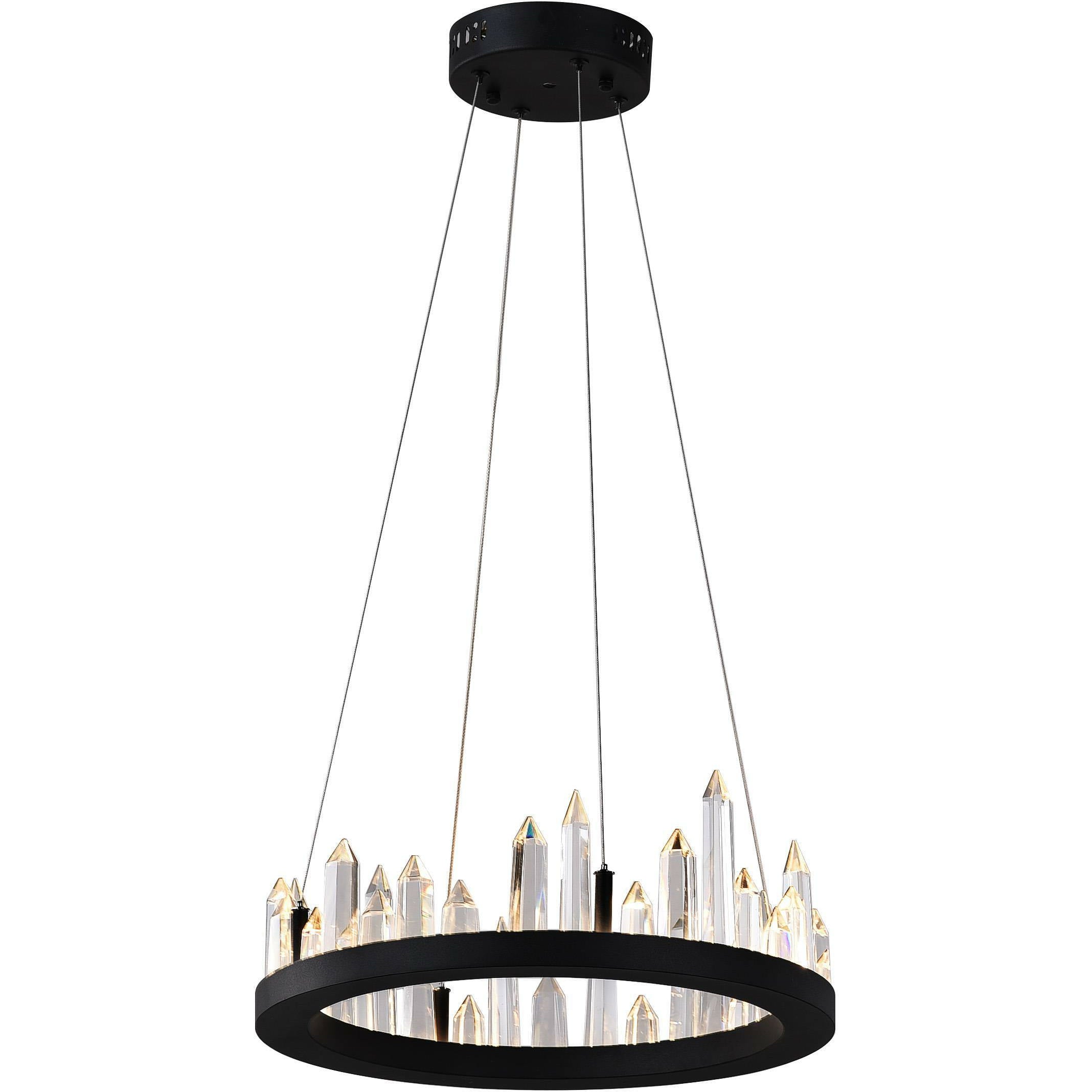 Juliette Chandelier Black