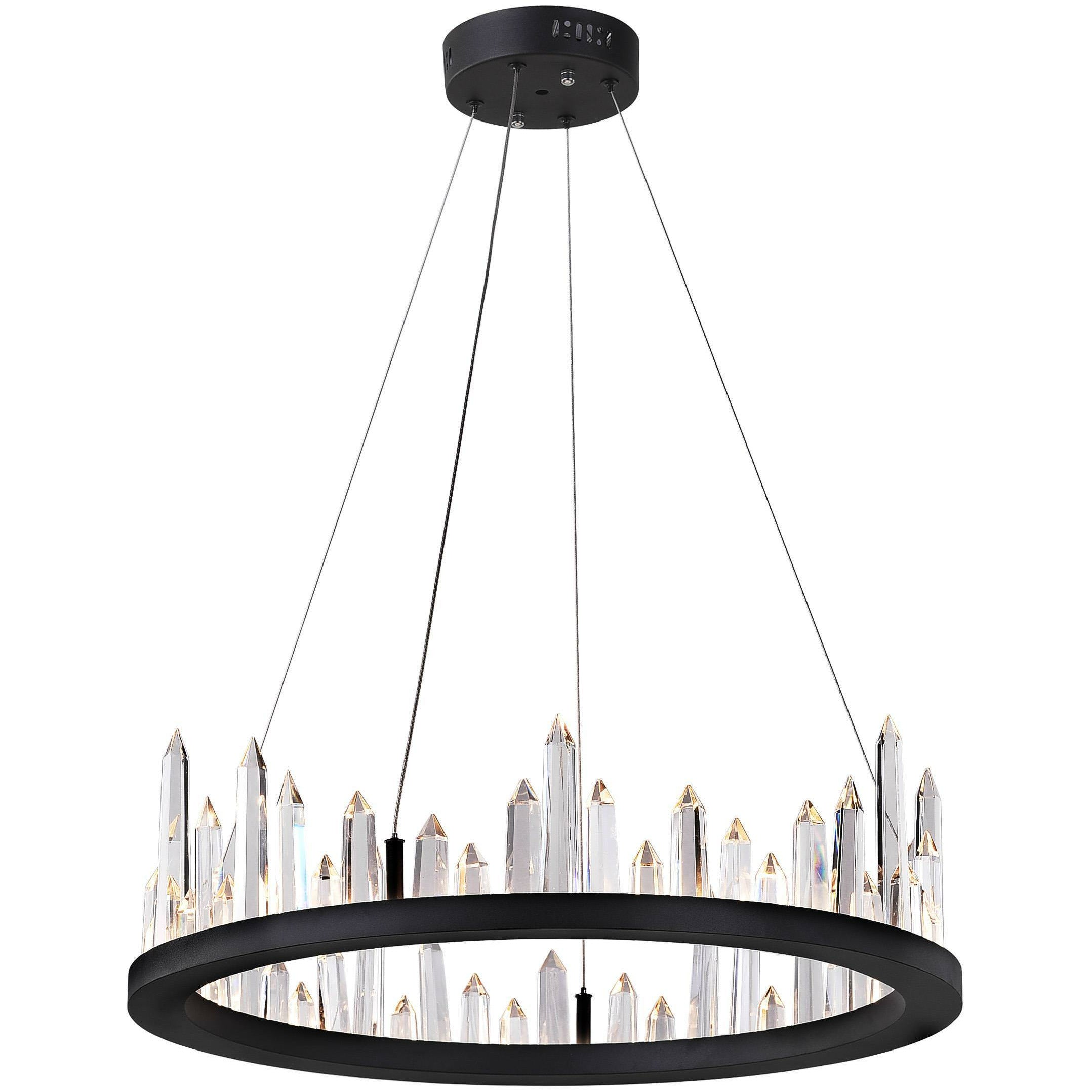 Juliette Chandelier Black