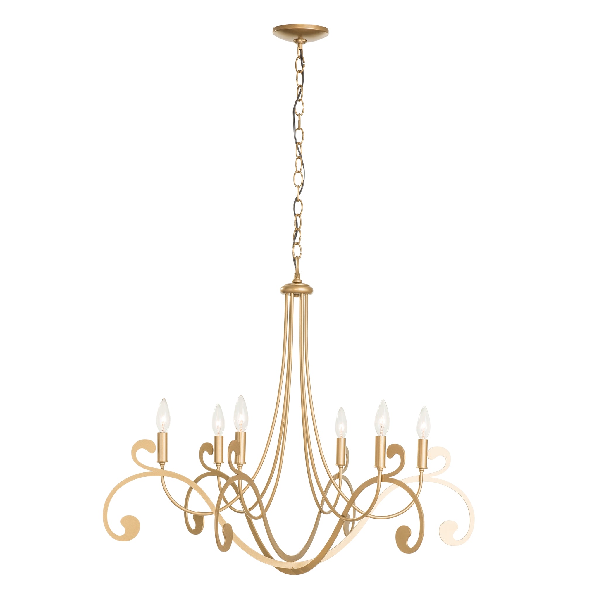 Bella Chandelier Gold (25)