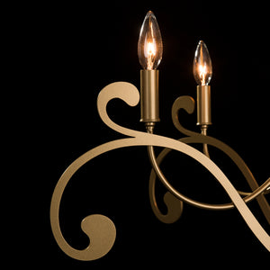 Bella Chandelier Gold (25)