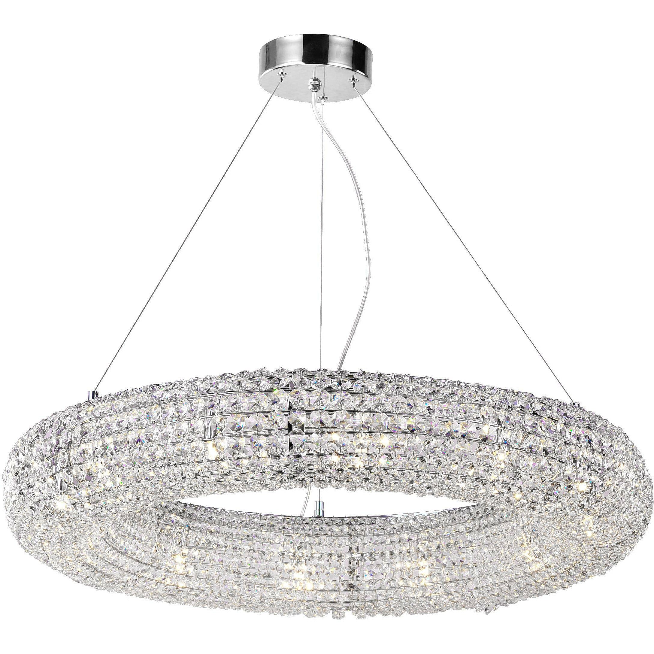 Veronique Chandelier Chrome