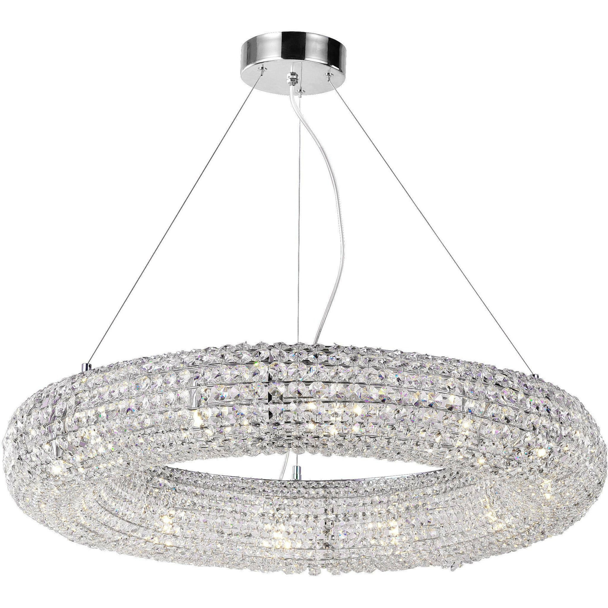 Veronique Chandelier Chrome