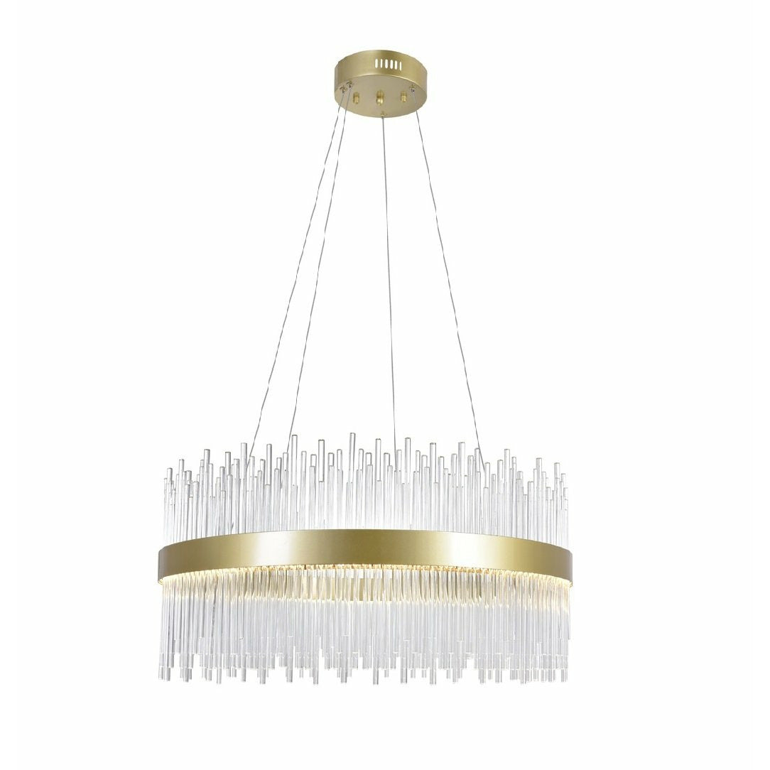 Genevieve Chandelier Medallion Gold