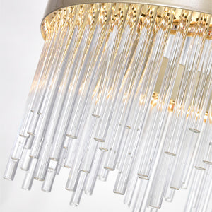 Genevieve Chandelier Medallion Gold