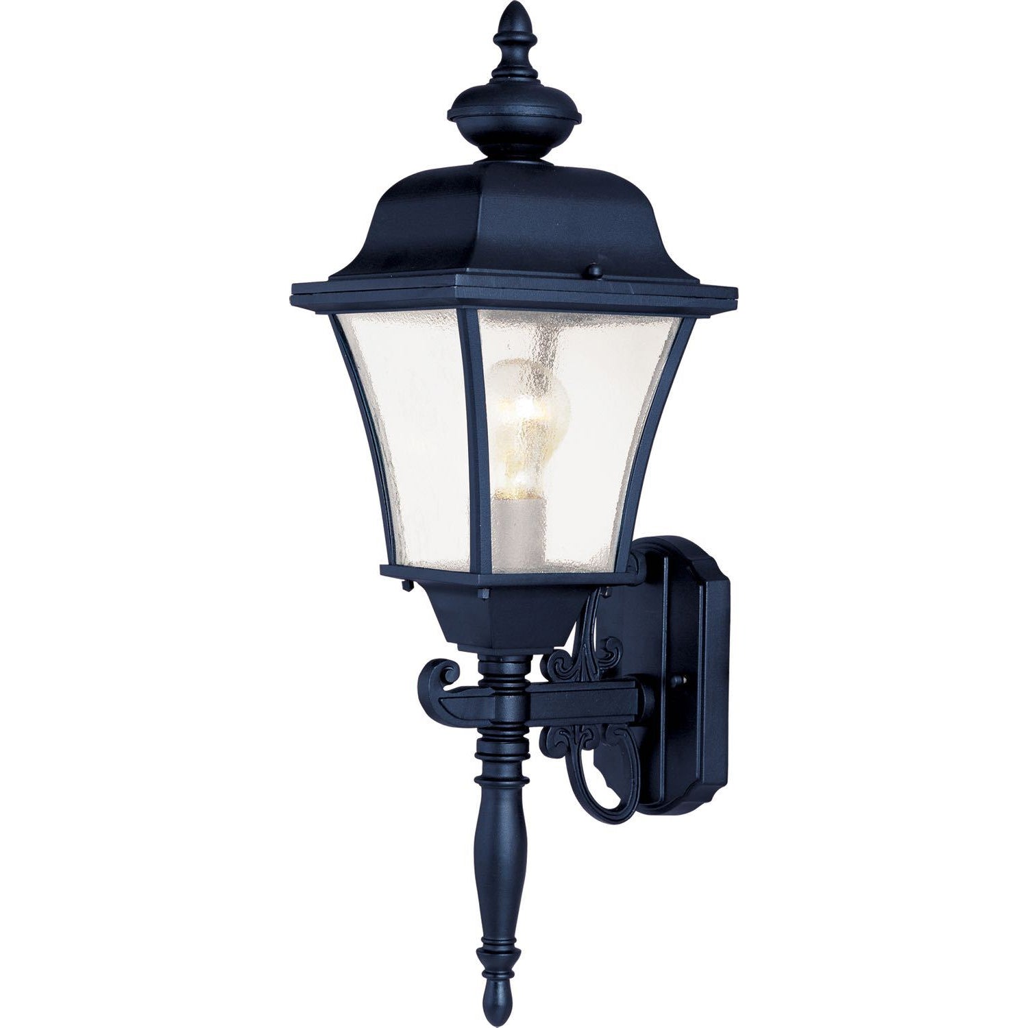 Senator Outdoor Wall Light Black