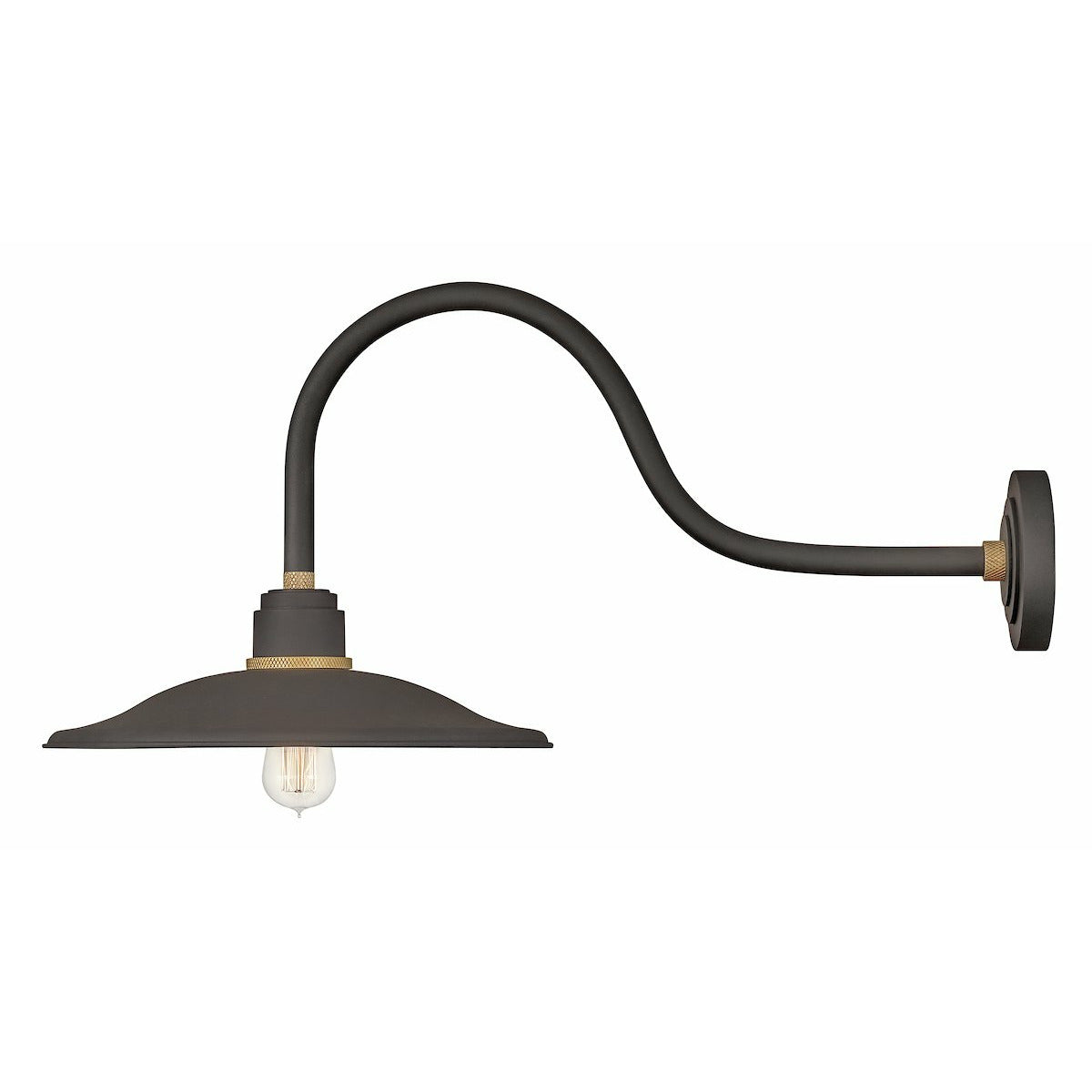 Foundry Vintage Outdoor Wall Light Museum Bronze
