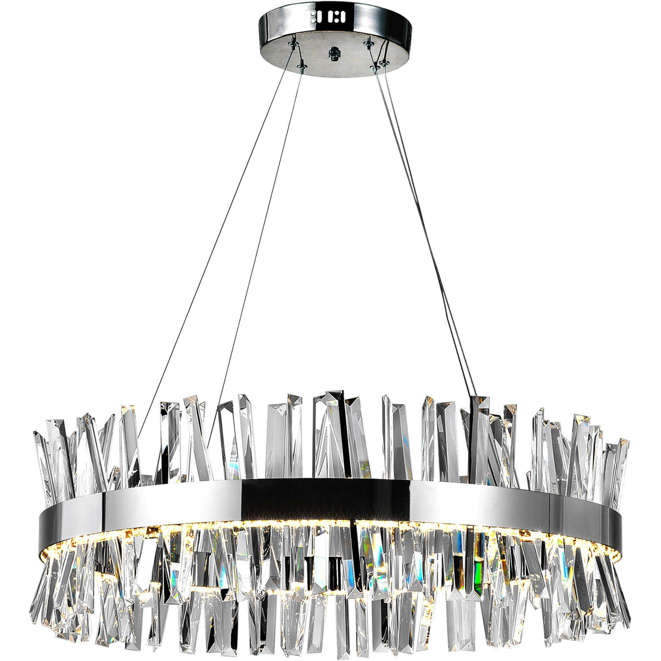 Faye Chandelier Chrome