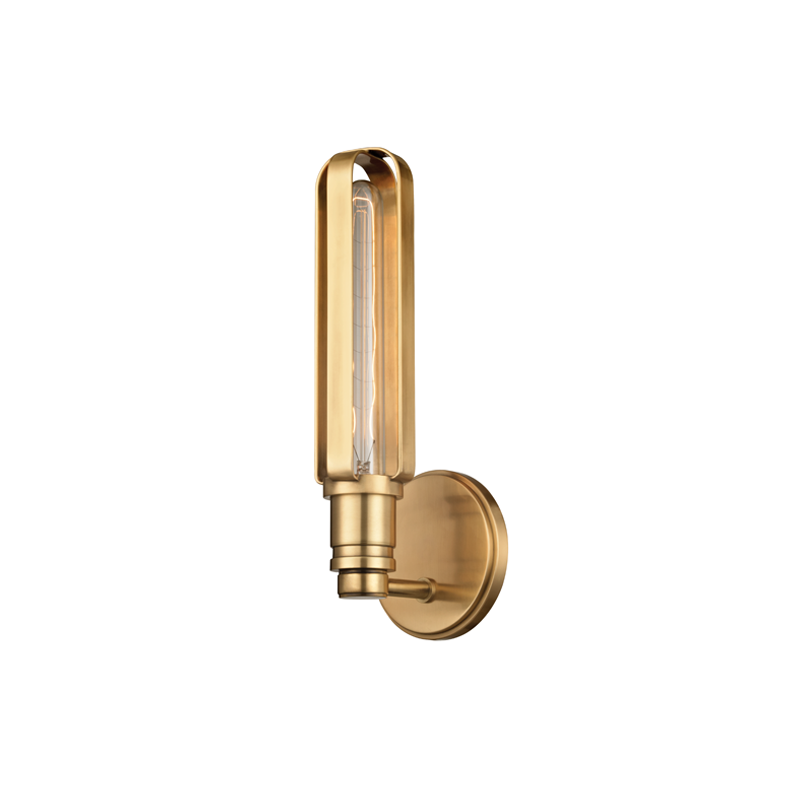 Red Hook Sconce Aged Brass