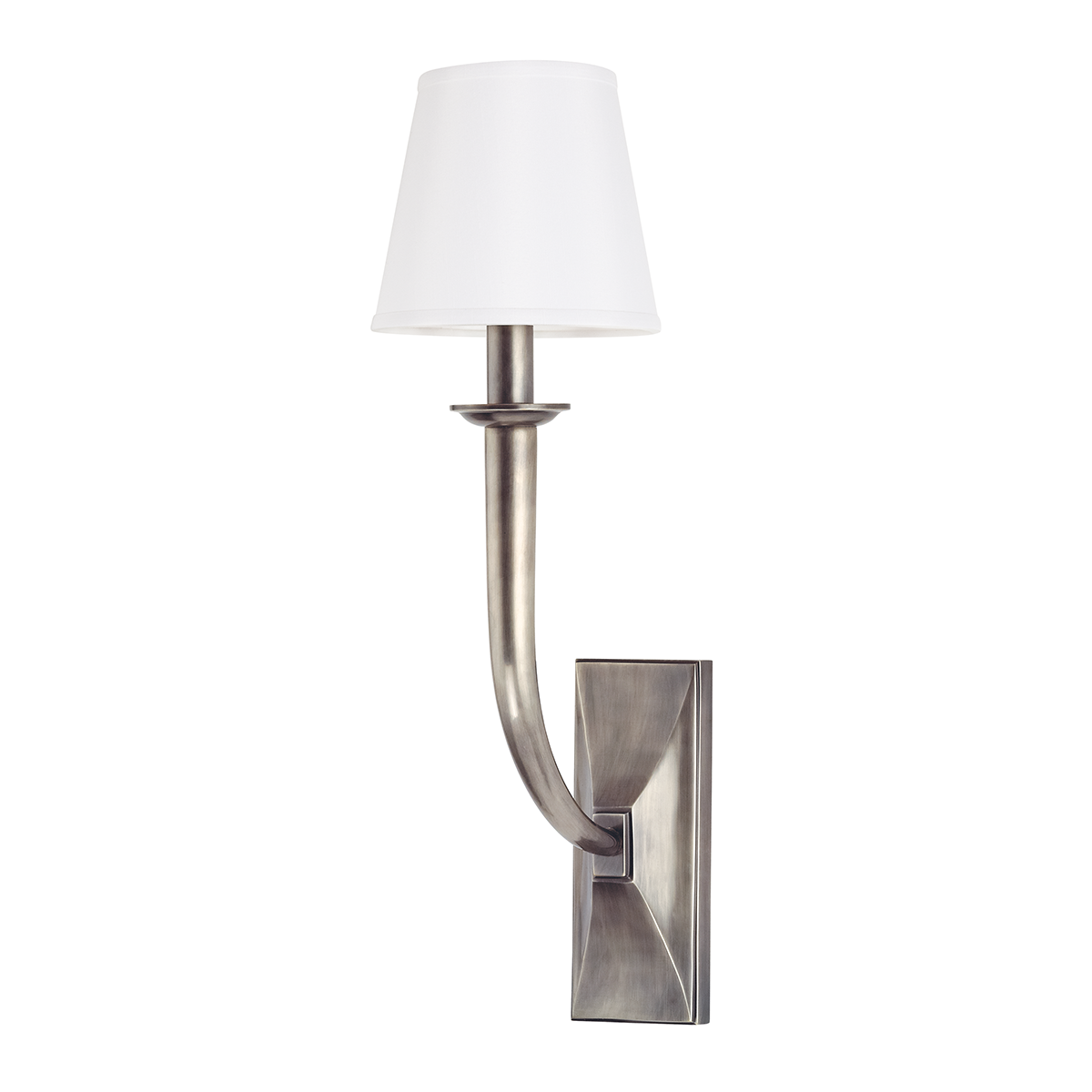 Vienna 1 Light Wall Sconce White Shade