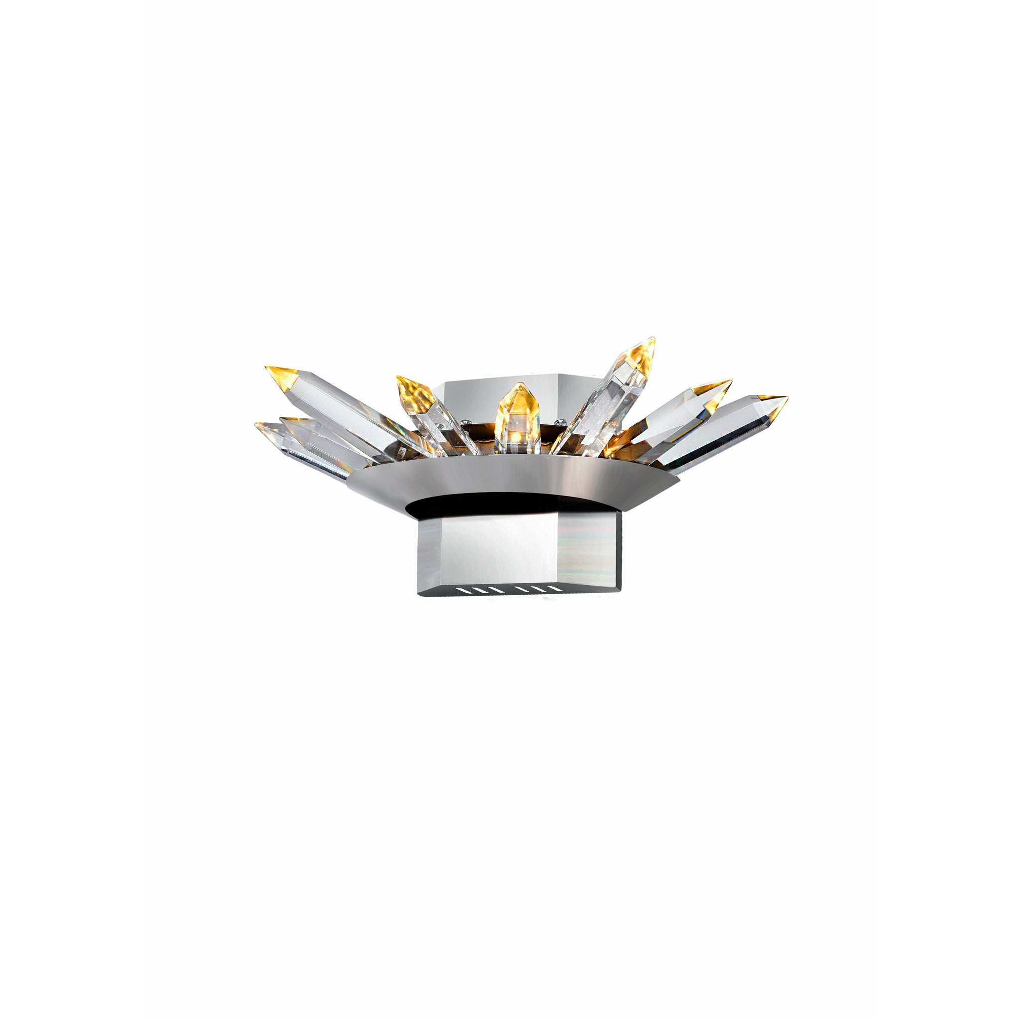Arctic Queen Sconce Polished Nickel