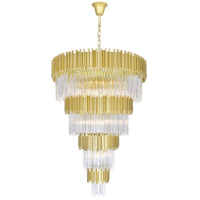 Deco 34-Light Down Chandelier