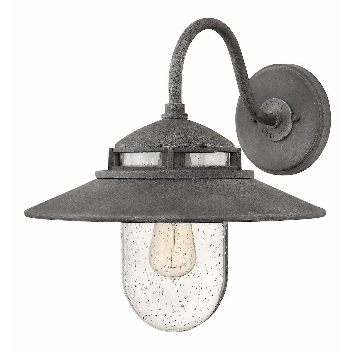 Atwell Outdoor Wall Light Aged Zinc