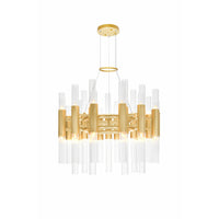 Orgue 42-Light Chandelier