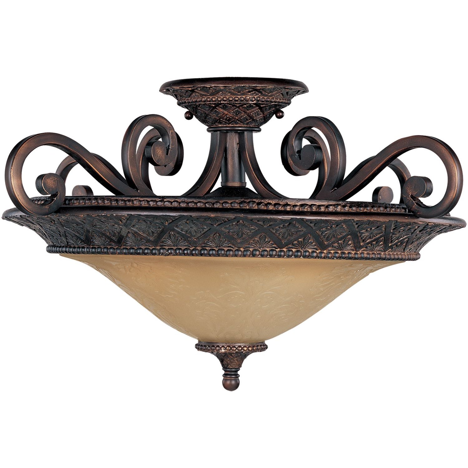 Symphony Semi Flush Mount Oil Rubbed Bronze