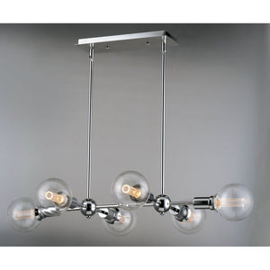 Molecule Linear Suspension Polished Chrome