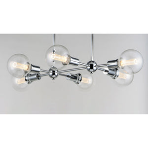 Molecule Linear Suspension Polished Chrome