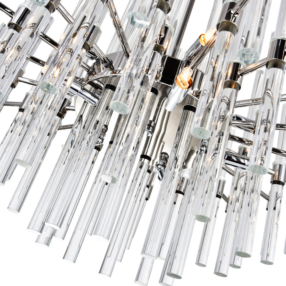 Miroir Chandelier Polished Nickel