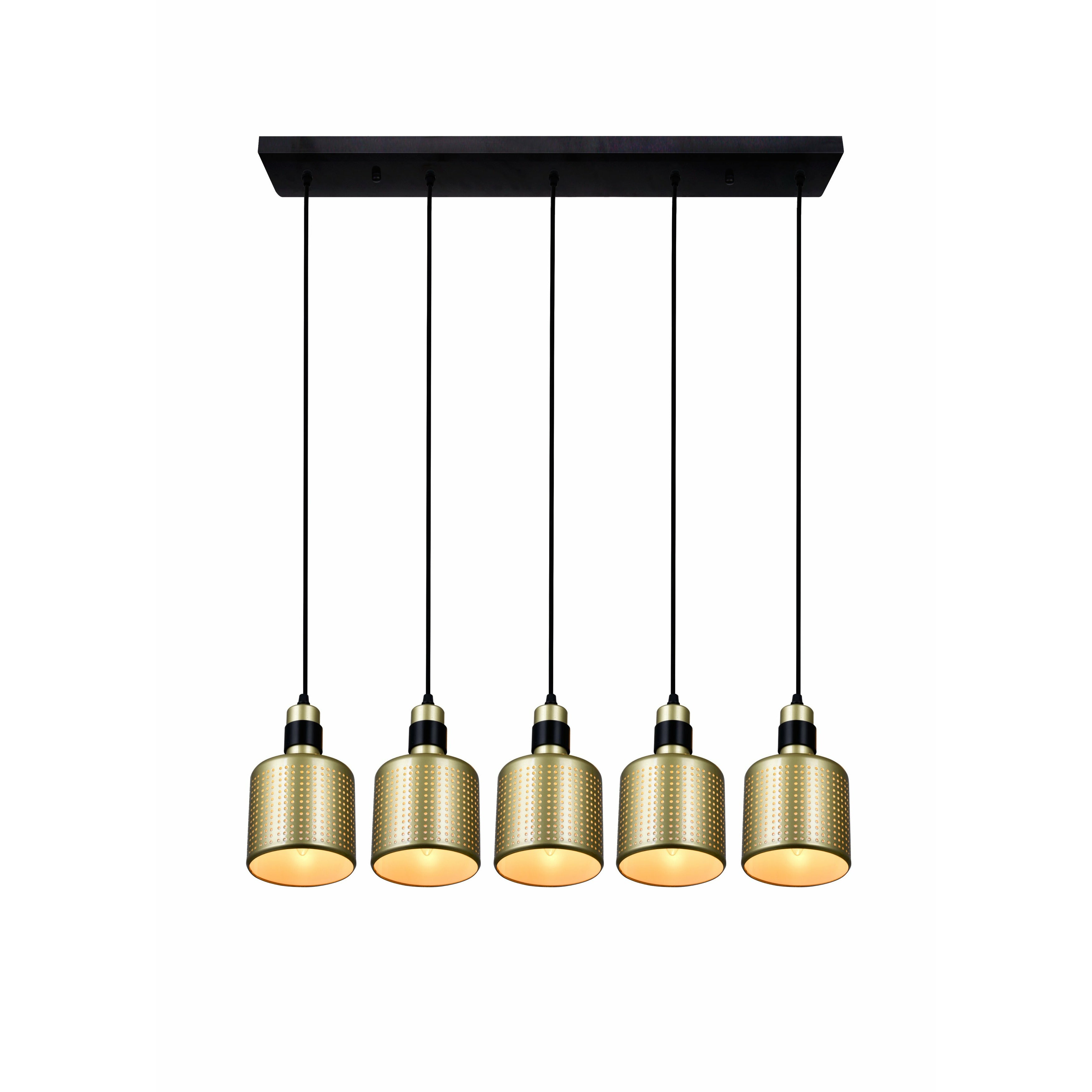 Forate Linear Suspension Pearl Gold